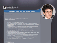 Tablet Screenshot of cvetkovic.com